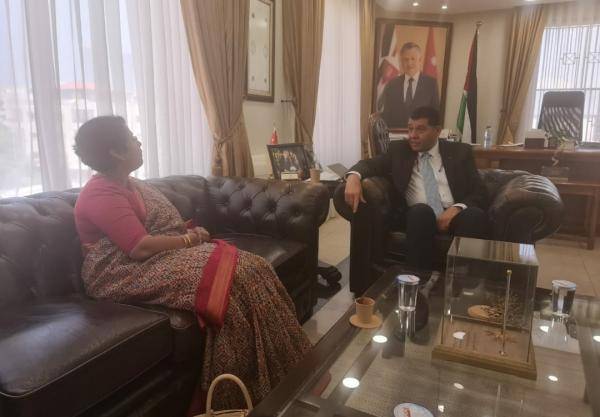 استيتية يروج للاستثمار في الأردن مع سريلانكا