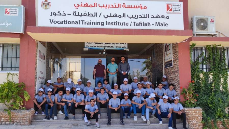 إنطلاق معسكر تأهيل الشباب لسوق العمل و التدريب المهني..
