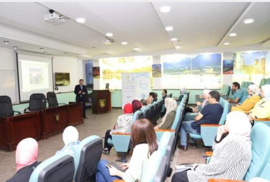 وفد من الجمعية العلمية الملكية يزور البلقاء التطبيقية