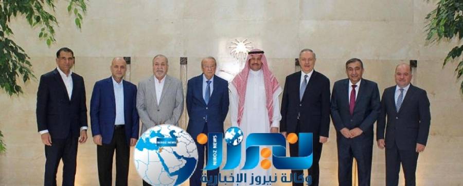 السديري يستقبل  رئيس جمعية رجال الأعمال  الأردنيين  حمدي الطباع 