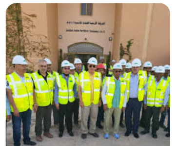 افتتاح خط وحدة التركيز الرابع في الهندية الأردنية للكيماويات بالشيدية