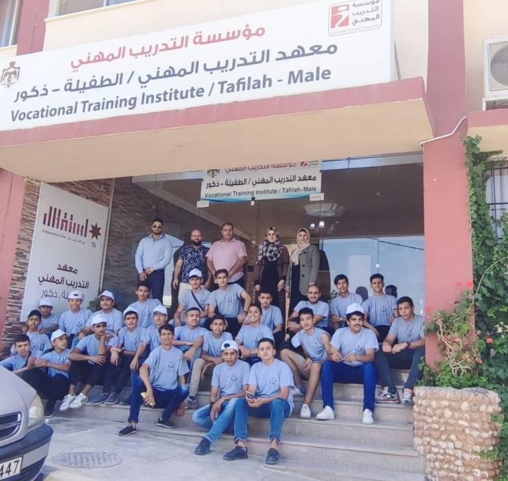 اختتام معسكر تأهيل الشباب لسوق العمل والتدريب المهني.