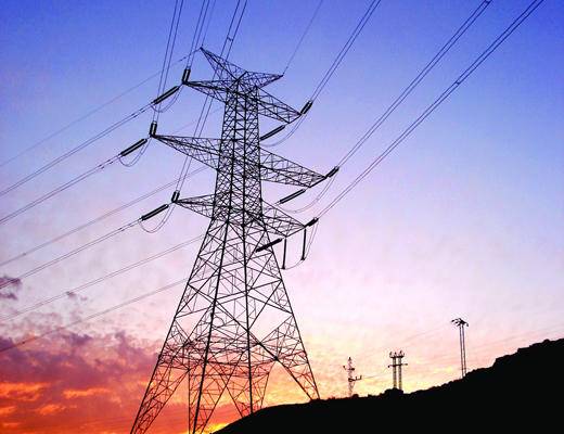 انخفاض الحمل الكهربائي في الاردن