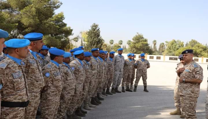 وحدة  الإسناد الأرضي مالي5 تغادر إلى أرض المهمة _صور