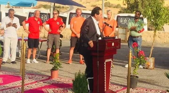 الفرجات: يفتتح ماراثون البترا الدولي