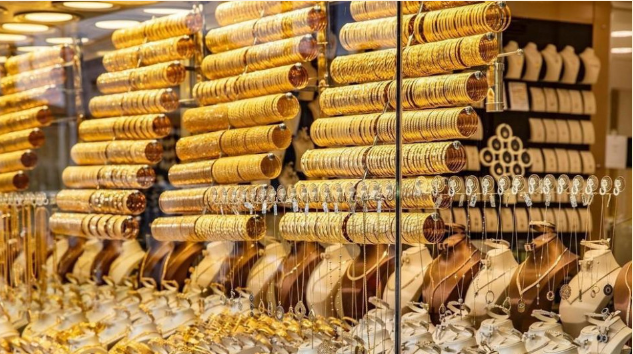 35.1 دينار سعر غرام الذهب عيار 21 بالسوق المحلية