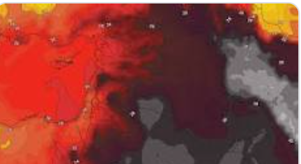 كتلة هوائية معتدلة الحرارة تؤثر على الأردن الثلاثاء