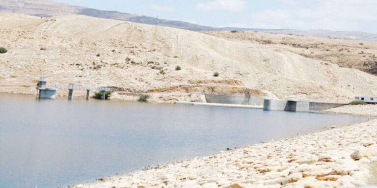 مخزون المياه بالسدود الأردنية في مستوى قياسي متدن