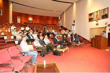 إفتتاح اليوم العلمي الاول لجمعية جراحي الاعصاب بالتعاون مع الخدمات الطبية