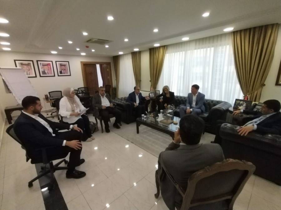 المهندسين ووفد ألماني يبحثان تشغيل المهندسين في السوق الألماني مع وزير العمل