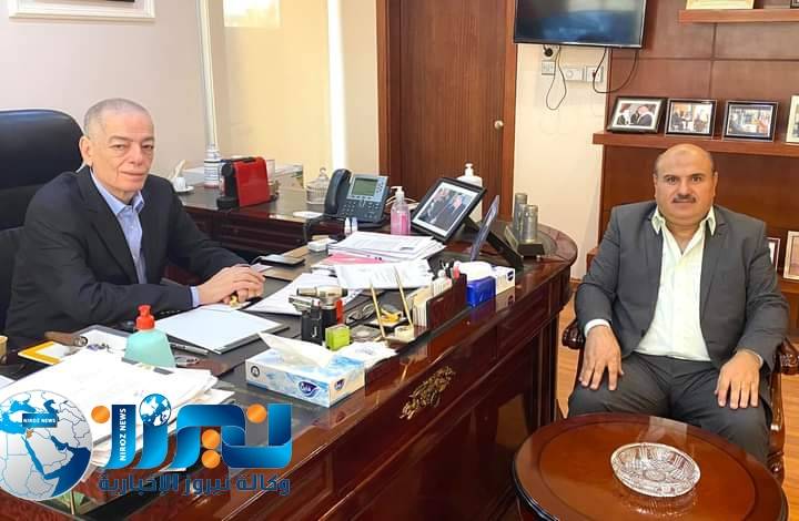 الكايد يستقبل رئيس ملتقى النشامى في مكتبه