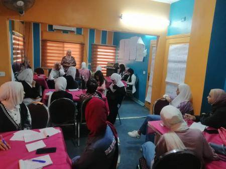 إختتام دورة اعداد القيادات في مركز شابات القويسمة وماركا