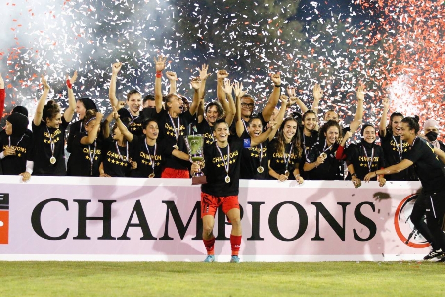 The womens team is the champion of West Asia 2022