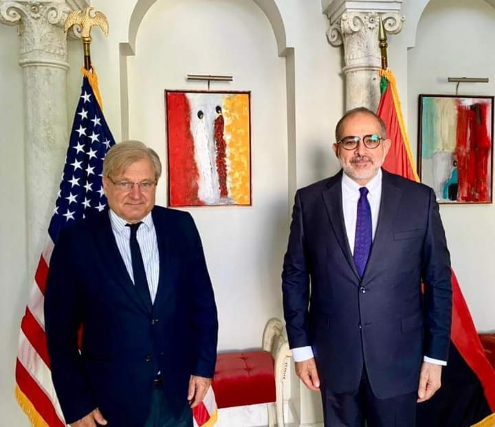 مكالمة هاتفية بين السفير الأمريكي نورلاند والمترشح الرئاسي النايض