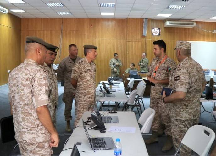 استمرار فعاليات تمرين الأسد المتأهب 2022 في يومه الثالث