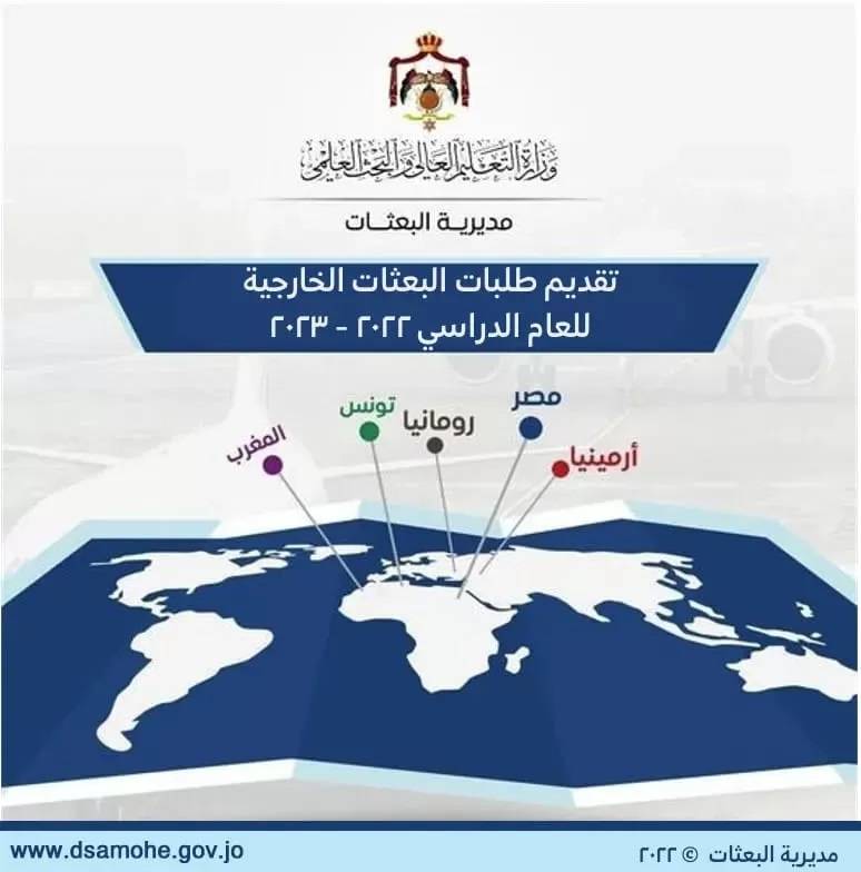 التعليم العالي: بدء تقديم طلبات الاستفادة من المنح الخارجية