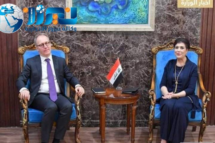 السهيل تستقبل السفير الإيطالي لدى العراق