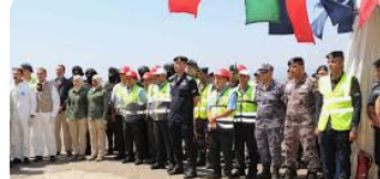 الامن العام ينفذ تمرينا وهميا مشتركا مع ميناء حاويات العقبة