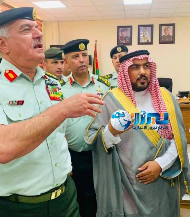 الشيخ  المزنة يشكر جلالة الملك والقوات المسلحة الأردنية الجيش العربي ....