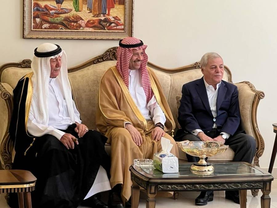 السديري يلبي دعوة وزير الداخلية الأسبق المجالي