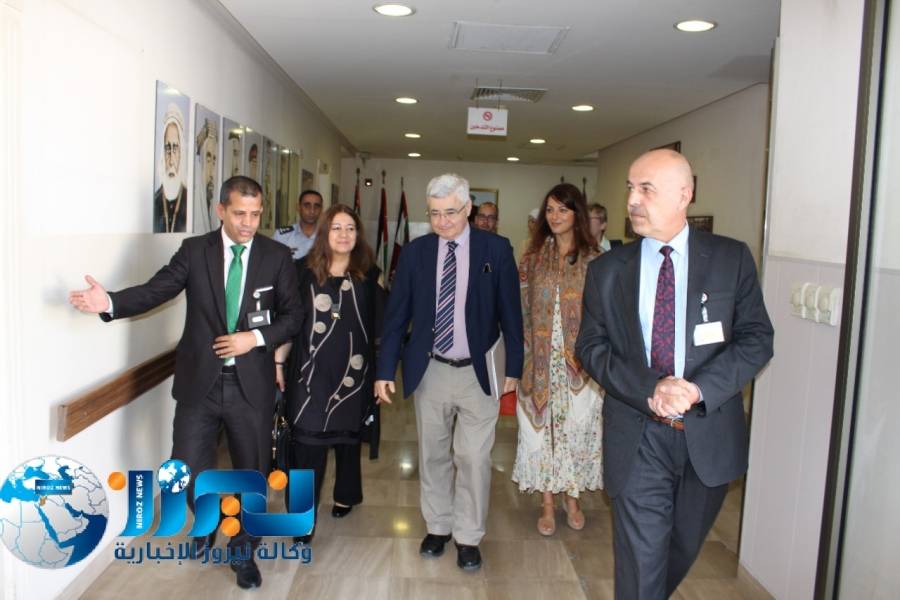 المقرر الخاص المعني بحقوق الاشخاص ذوي الاعاقة يزور الهيئة الهاشمية للمصابين العسكريين...صور 