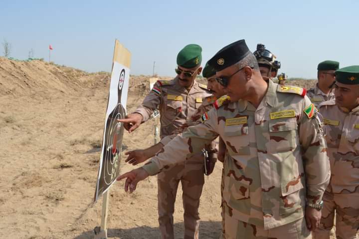 لواء مغاوير قيادة عمليات سامراء ينفذ الرمي السنوي