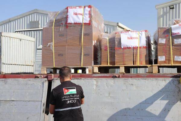 الحكمة تتبرع بشحنة أدوية طارئة بقيمة 1.5 مليون دولار لقطاع غزة