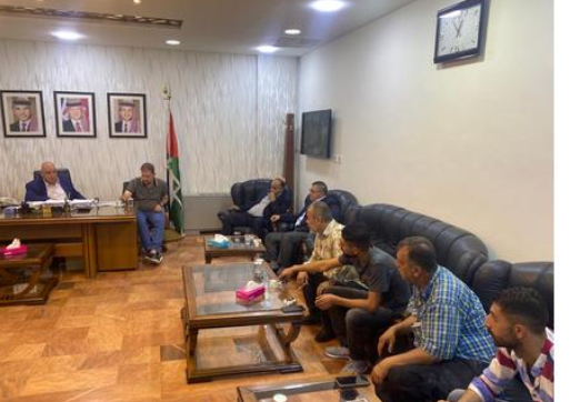 تجارة إربد تشكل لجنة لحصر متضرري حريق البالة لتقديم دعم مالي لهم