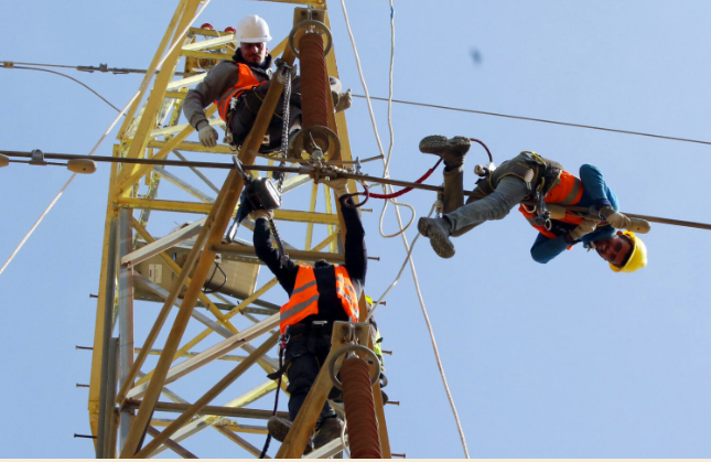 تراجع الحمل الكهربائي الى معدله الطبيعي