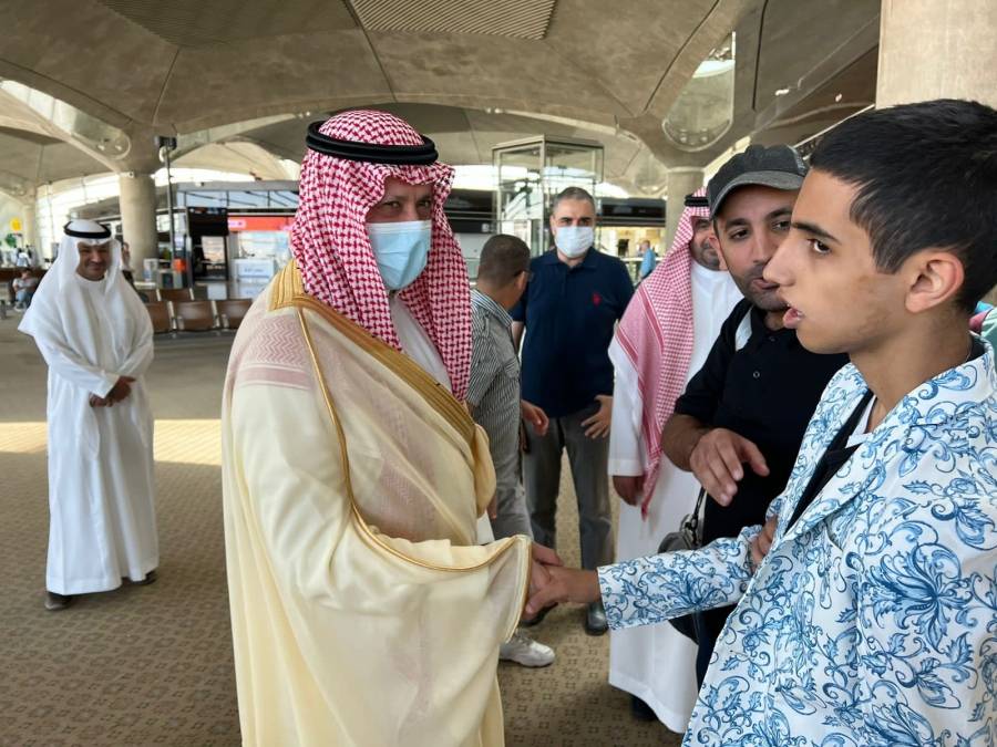 السديري يودع المبتعثين من ذوي الإعاقة من الاردن  إلى السعودية