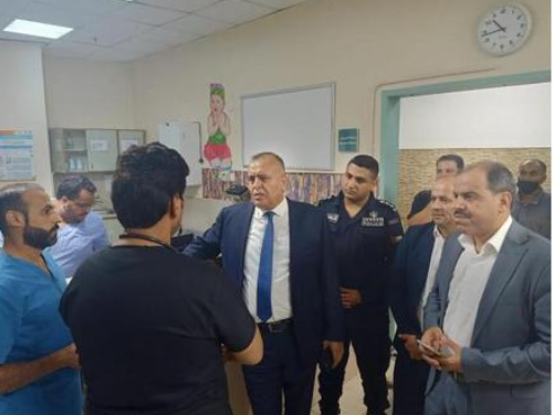 محافظ الزرقاء: المريض هو أساس الخدمة الصحية