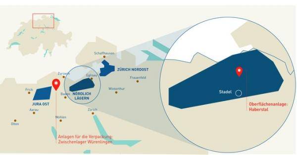 سويسرا تدافع عن إقامة منشأة مخلفات نووية قرب الحدود الألمانية