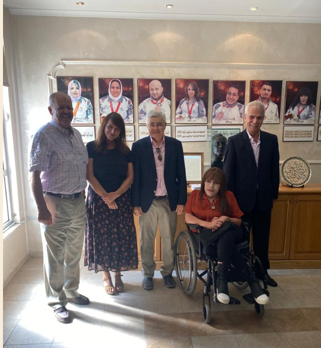 اللجنة البارالمبية تطلع مسؤول أممي على مهامها تجاه اللاعبين من ذوي الإعاقة