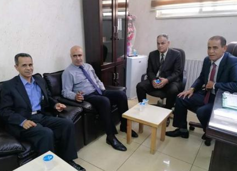 الشويات والصمادي يلتقيان مدير تربية وتعليم عجلون