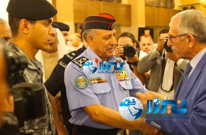 الرقاد  يقدم التهنئة للواء عبيد الله المعايطة بتعيينه مديرًا للامن العام