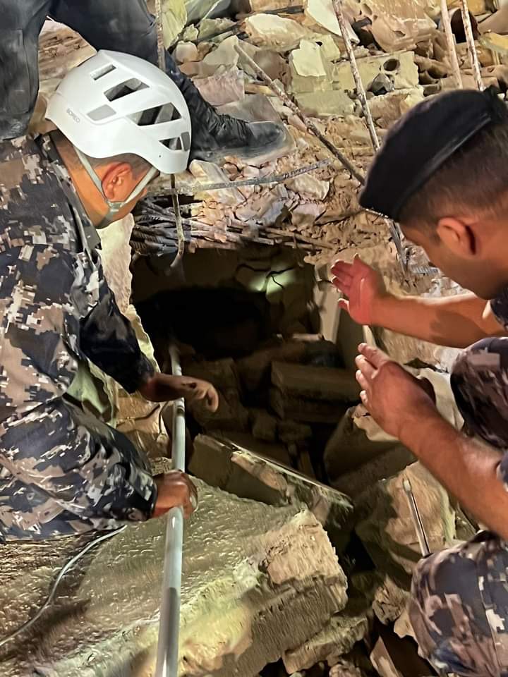 وفاة الطالبة راما العجارمة جراء حادثة انهيار اللويبدة