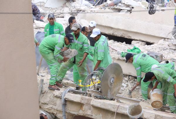 ابوكركي: التجارب العالمية تشير لانتشال احياء من تحت الانقاض بعد 11 يوما