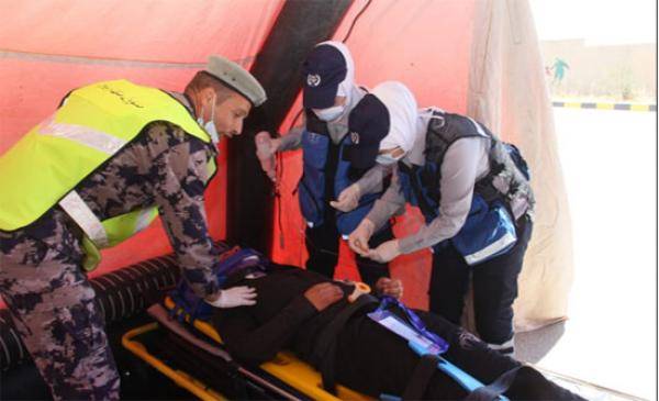 تمرين وهمي بالعقبة حول انقاذ الغريق والإنعاش القلبي الرئوي