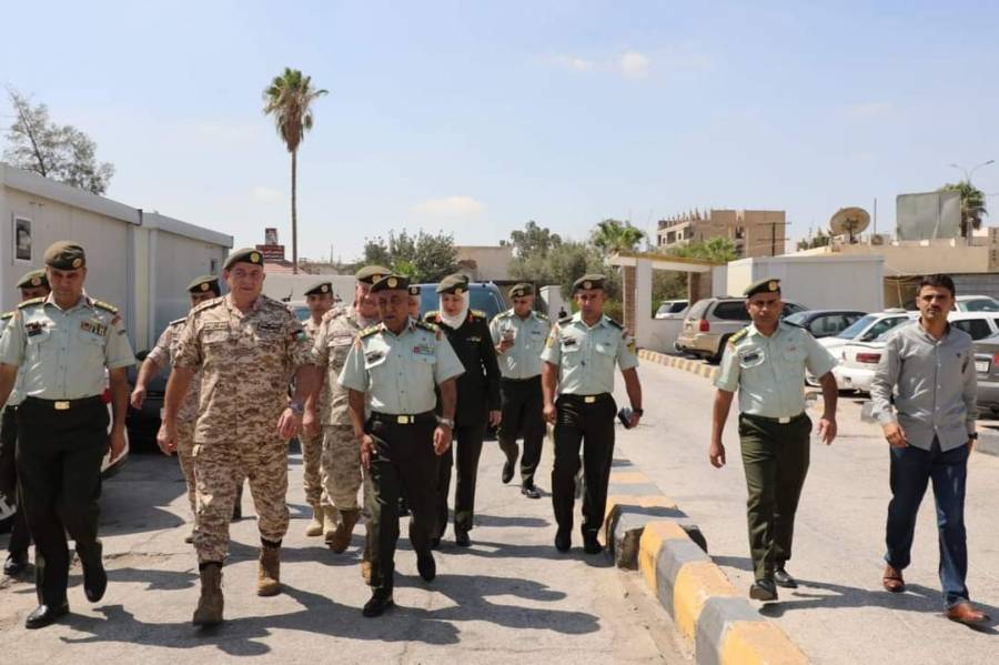 مدير عام الخدمات الطبية الملكية يتفقد مستشفى اللطرون العسكري ومستشفى الأمير هاشم بن الحسين العسكري ...صور 