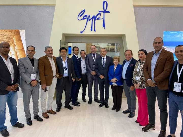 زيارة السفير المصري بموسكو لمعرض leisure السياحي