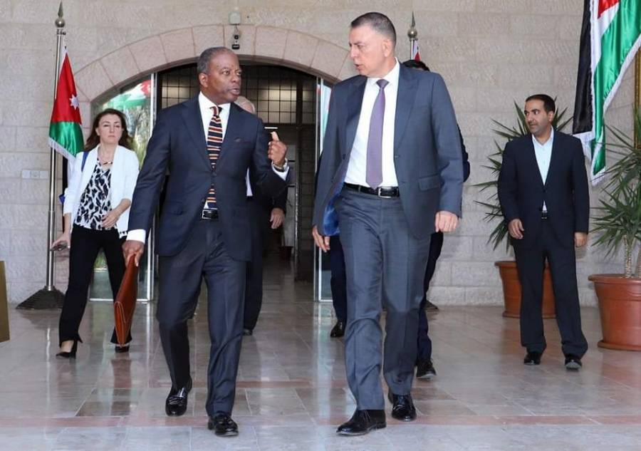 الفراية يستقبل مساعد وزير الخارجية الأمريكي