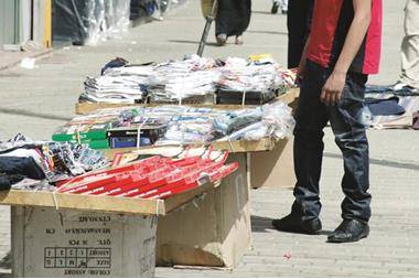 حملات أمنية على البسطات المخالفة في الرصيفة