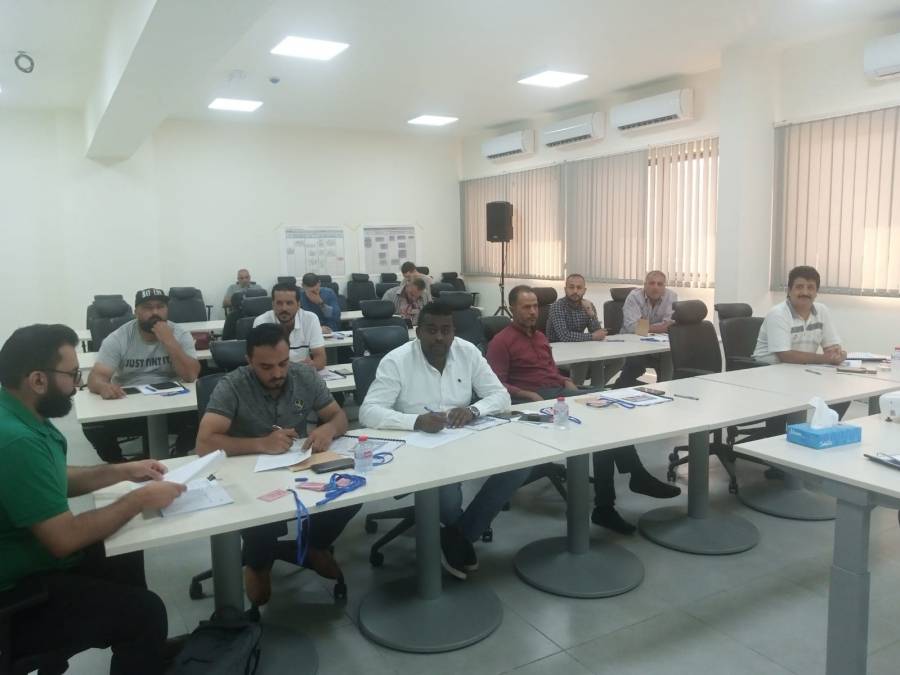 المياه  تختتم فعاليات الدورة التدريبية في مجال تكنولوجيا اللحام لموظفيها