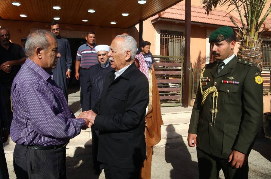 مندوبًا عن الملك ..العيسوي يقدم واجب العزاء لذوي المرحومة راما عدنان عبد المشاعلة..صور