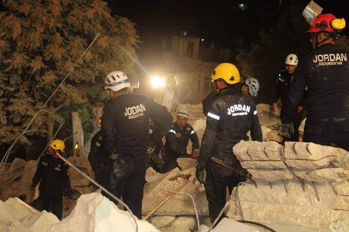 الدفاع المدني: لا بلاغات عن مفقودين ولا معلومات عن محاصرين تحت انقاض اللويبدة