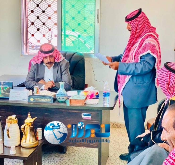 الحجايا يزور جمعية تل برما الزراعية في لواء الحسينية البادية الجنوبية