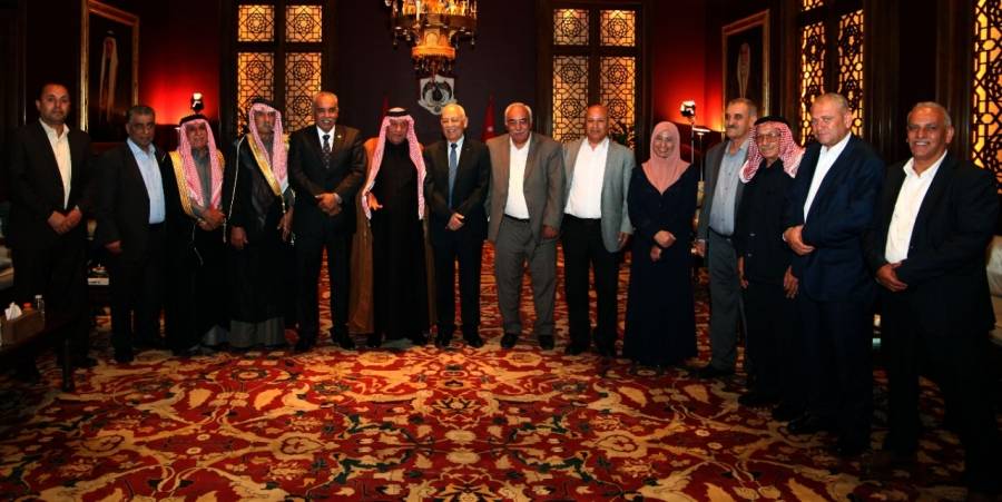 العيسوي يلتقي وفد من مؤسسة اعمار الطفيلة برئاسة الشيخ مصطفى العوران