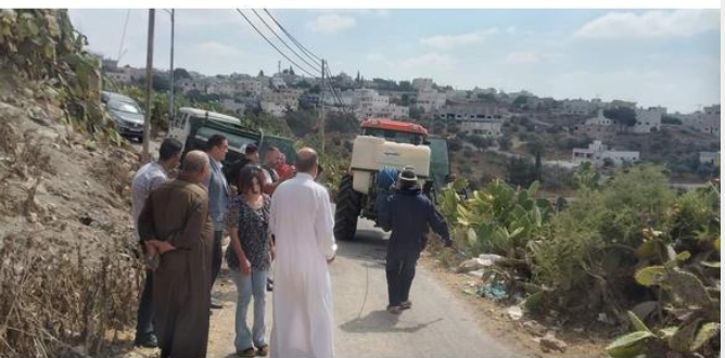 زراعة اربد : بدء مكافحة حشرة البق الدقيق القرمزي ب 400 دونم مزروعة بالصبار