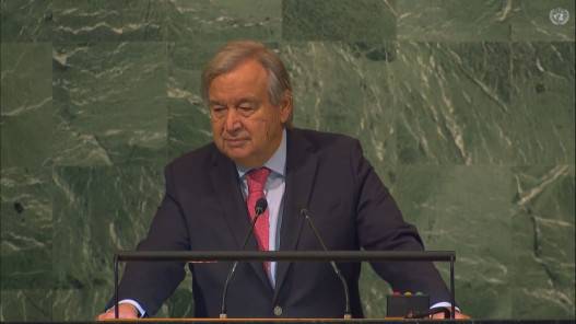 غوتيريش: العالم مصاب بالشلل وهو رهين الانقسامات الجيوسياسية