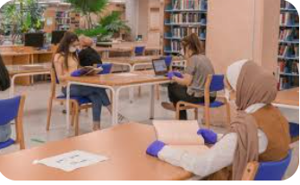 الحسين التقنية تفتتح مكتبتها بالشراكة مع مؤسسة عبد الحميد شومان